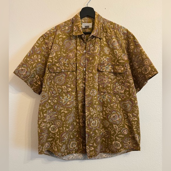 Vintage Banana Republic Printed Shirt M